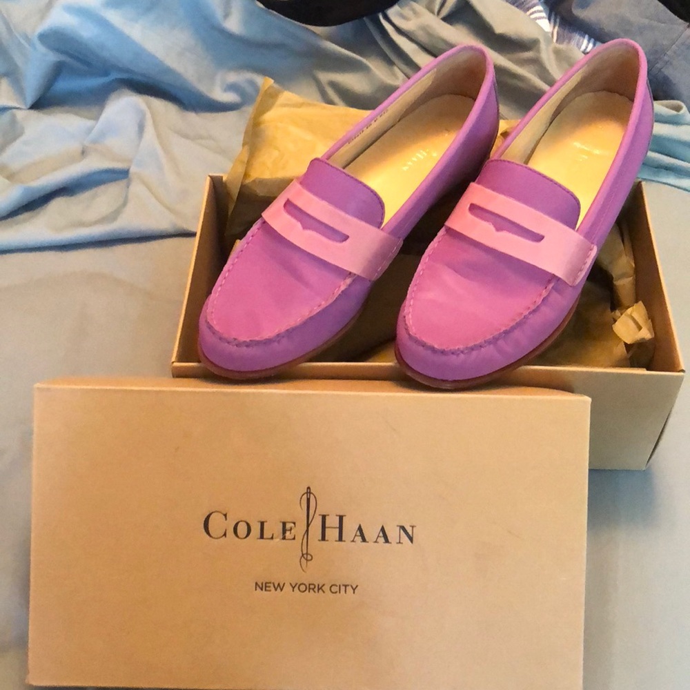 Purple loafers 👞